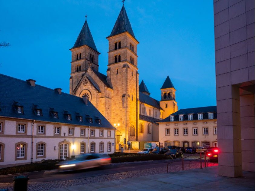 Echternach Abbey, Echternach, Eastern Luxembourg, Luxembourg